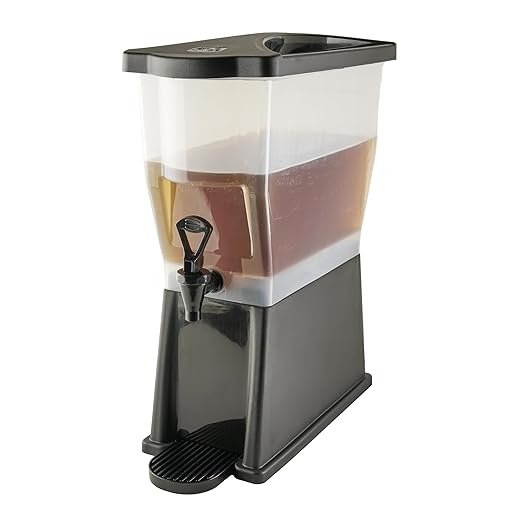 Winco Slim 3 Gallon Beverage Dispenser by Winco