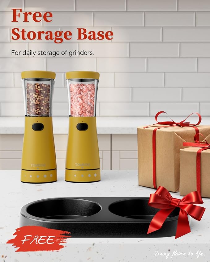 Electric Salt and Pepper Grinder Set - Image 9