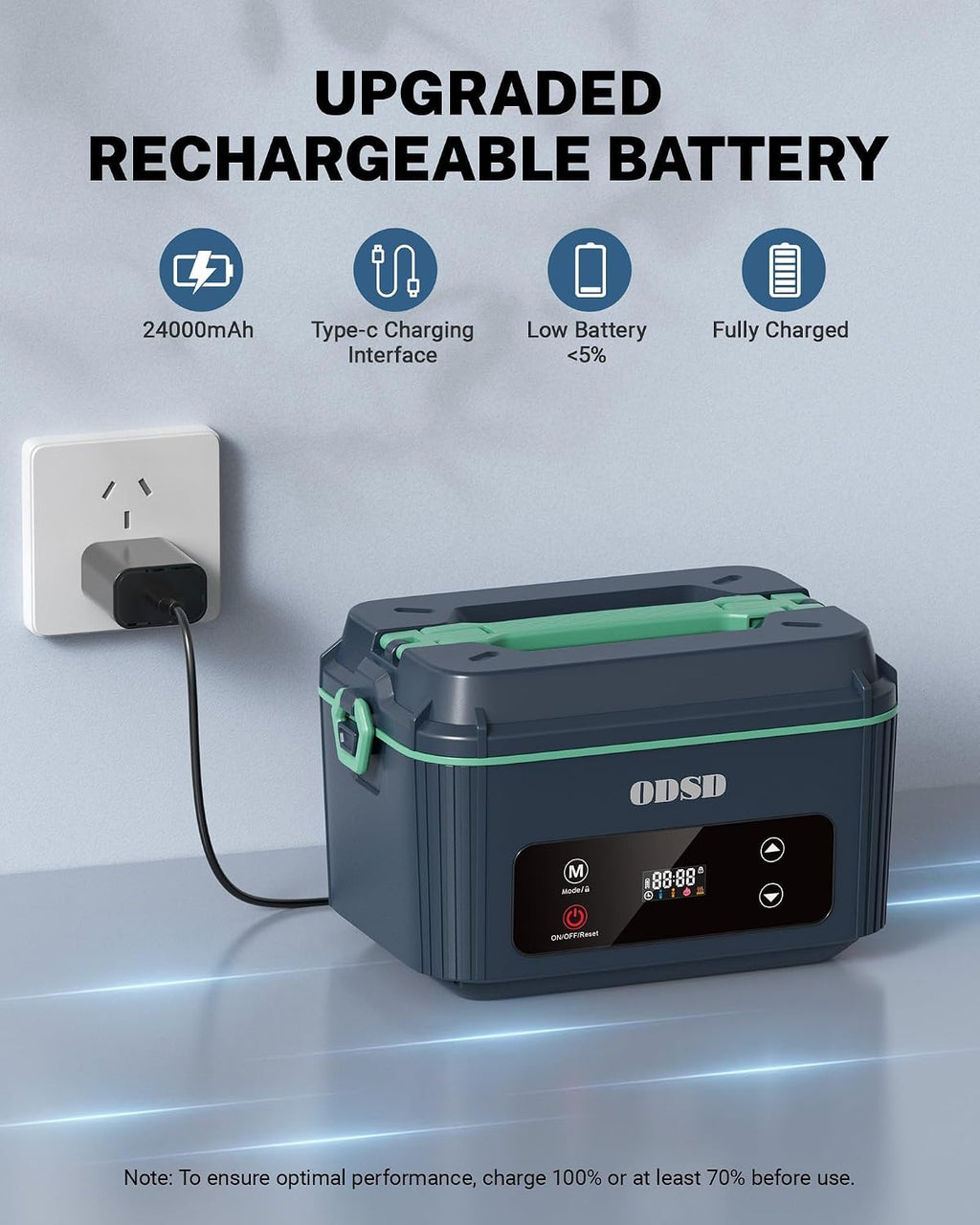 Cordless Electric Lunch Box for Adults, Heated Lunch Box
