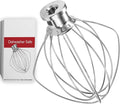 K45WW 6 Wire Whip for 4.5 5 QT KitchenAid Tilt-Head Stand Mixer，Whisk by NewlyArt