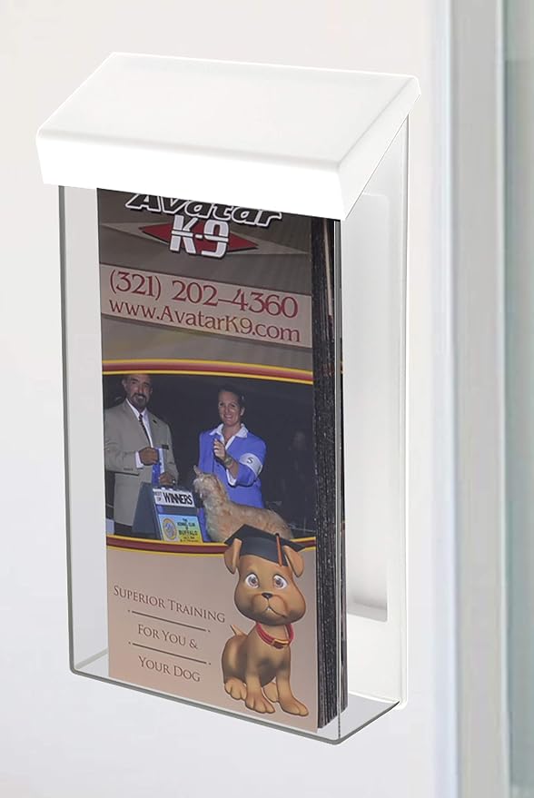 Marketing Holders Outdoor Brochure Holder Box Clear - Image 5