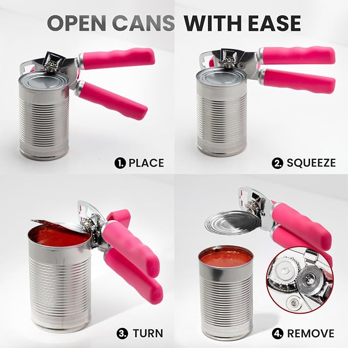Zulay Kitchen Heavy Duty Stainless Steel Can Opener Manual - Image 6