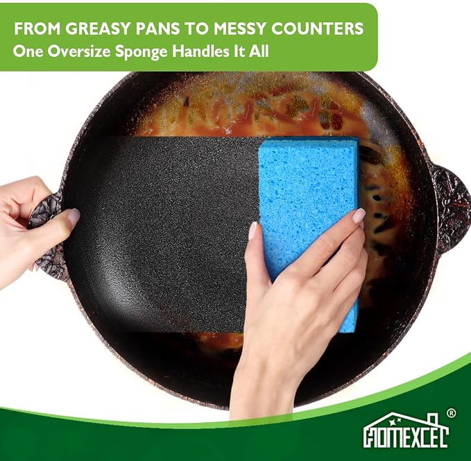 HOMEXCEL Extra Large Dish Sponge - Image 6
