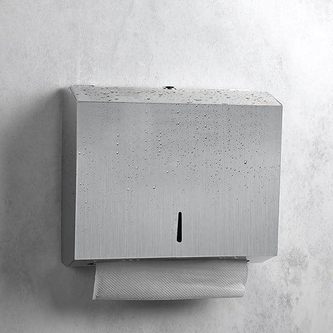 Comercial Paper Towel Dispenser Wall Mount, Stainless Steel Hand Towel Dispenser - Image 5