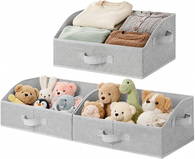 GRANNY SAYS Closet Organizer Bins, Trapezoid Storage Bin, Storage Baskets by GRANNYSAYS