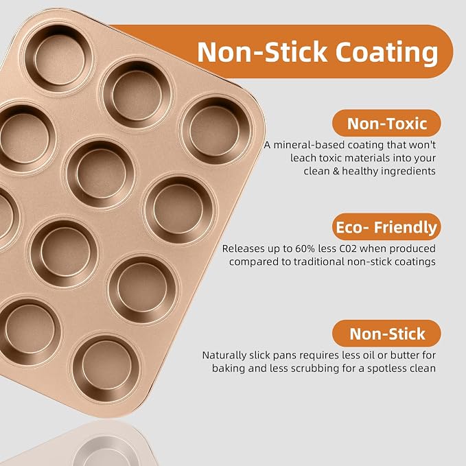 11-Piece Nonstick Baking Pans Set - Image 4