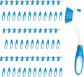 Dish Brush Scrubber for Kitchen, 36 Pack, by LOLA, Stiff Bristles & Food Scraper by LolaProducts