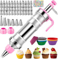 Cake Decorating Tools Supplies Kit: 164pcs Baking Accessories, Dessert Piping by AUKOW