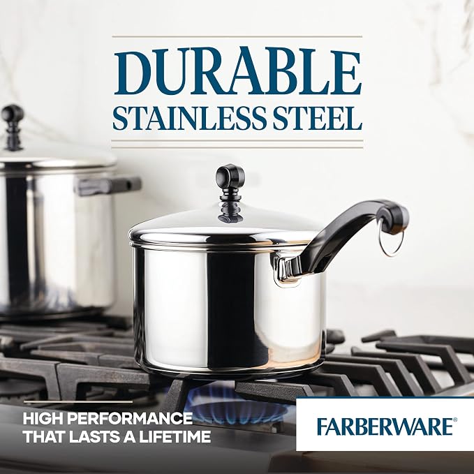 Farberware Classic Stainless Steel Sauce Pan/Saucepan - Image 5