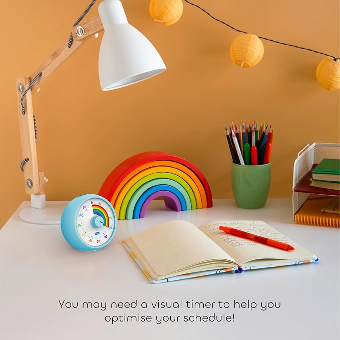 Visual Timer for Kids, 60-Minute Countdown for Classroom Office Kitchen - Image 4