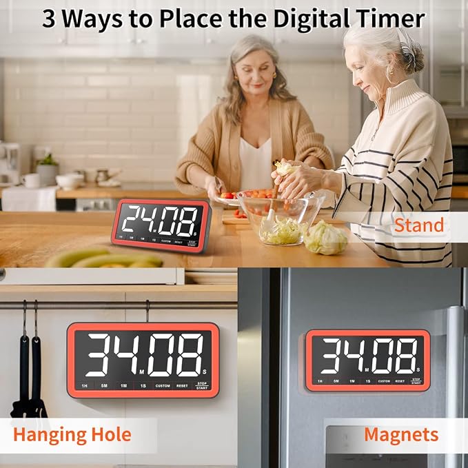 VOCOO Digital Kitchen Timer - Image 6