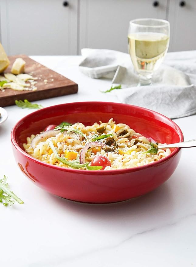 LE TAUCI Pasta Bowls 45 oz, Salad Bowls Set - Image 2