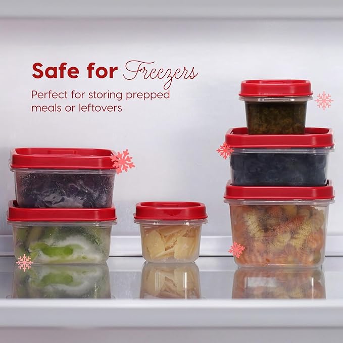 IRIS USA 24 PC Plastic Food Storage Containers - Image 5