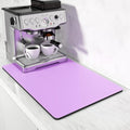 Rnivvi Coffee Mat, Hide Stain Rubber Backed Absorbent Dish Drying Pad by Rnivvi