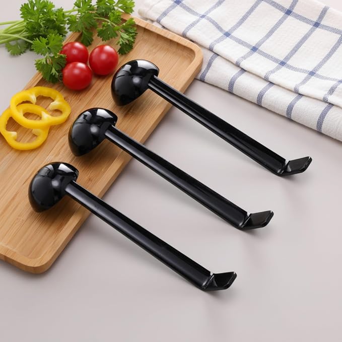 Tioncy 6 Pcs 1 Oz Small Ladle for Serving Sauce 8.07 Inches Plastic Mini Ladles - Image 5