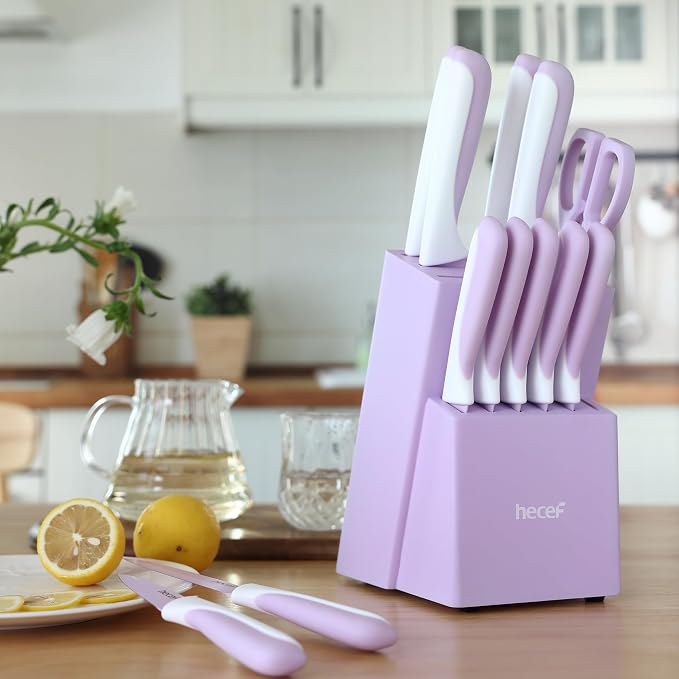 hecef 15 Pieces Kitchen Knife Set - Image 5