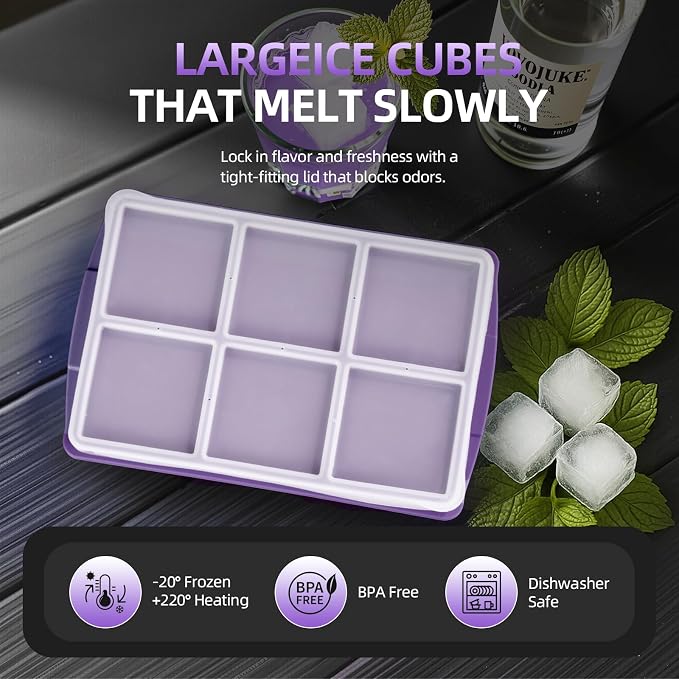 Large Ice Cube Trays for Whiskey - Image 3