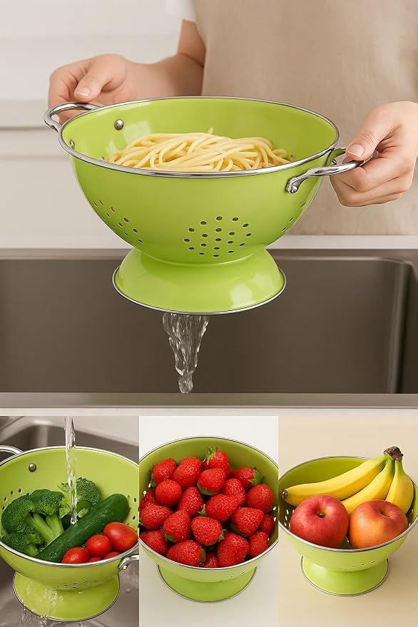 Reston Lloyd Calypso Basics Powder Coated Enameled Colander - Image 4