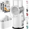 Zulay Kitchen Rotary Cheese Grater 5 Blade Cheese Shredder by ZulayKitchen