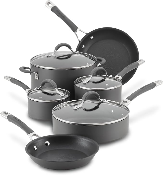 Circulon 83903 Radiance Hard Anodized Nonstick Cookware Pots and Pans Set - Image 13