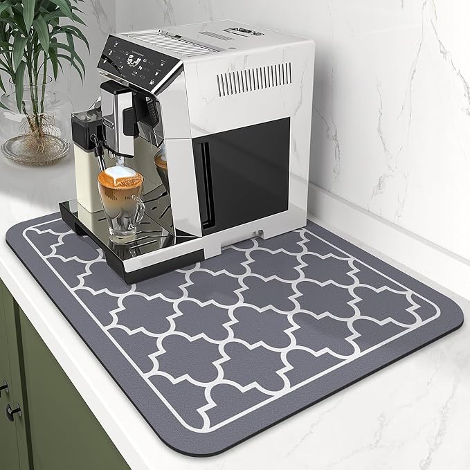 WISELIFE Dish Drying Mat Super Absorbent Drying Mat Large Dish Drying Mats - Image 2