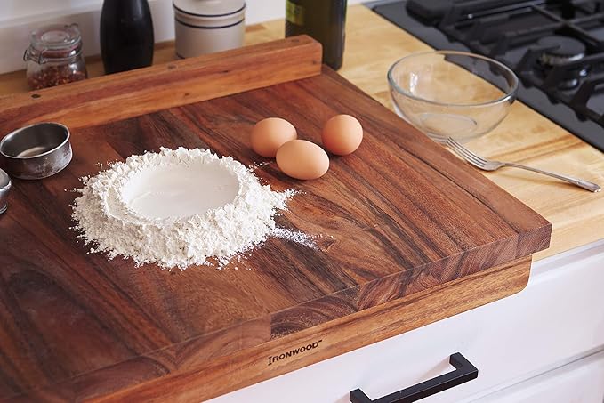 Ironwood Gourmet Double-Sided Countertop Lyon Pastry/Cutting Board - Image 2