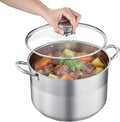 VEVOR Stainless Steel Stock Pot, 12QT Stainless Steel Stockpot by VEVOR