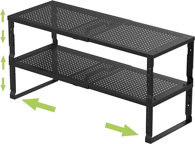 Jojocross Expandable Adjustable Stackable Kitchen Organizer, Spice Rack by JOJOCROSSHIGHQUALITYLIFE