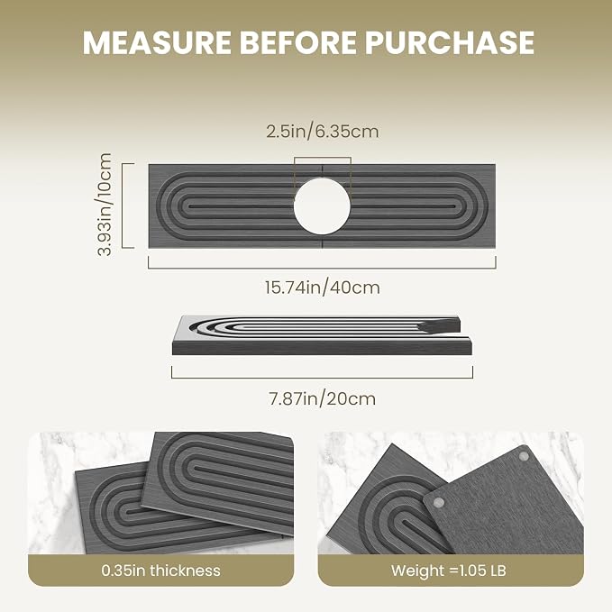 Premium Diatomite Stone Drying Mat - Image 9