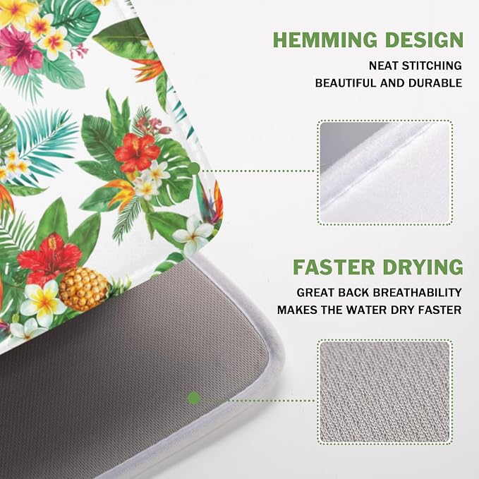 Summer Tropical Dish Drying Mat - Image 4