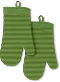 KITCHENAID Ribbed Soft Silicone Oven Mitt 2-Pack Set by KitchenAid