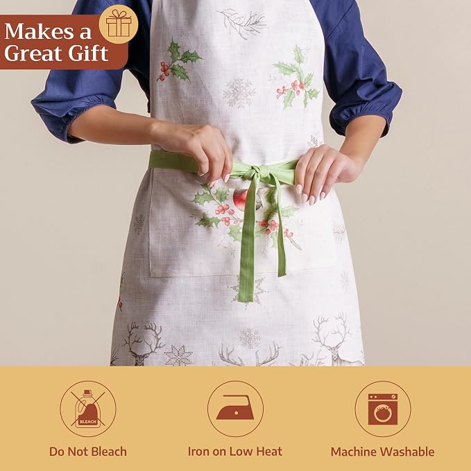 Maison d' Hermine 100% Cotton Apron - Image 6