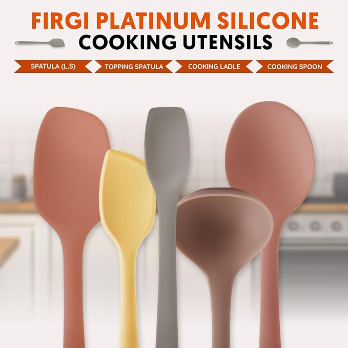 Platinum Silicone Cooking Ladle - Image 8