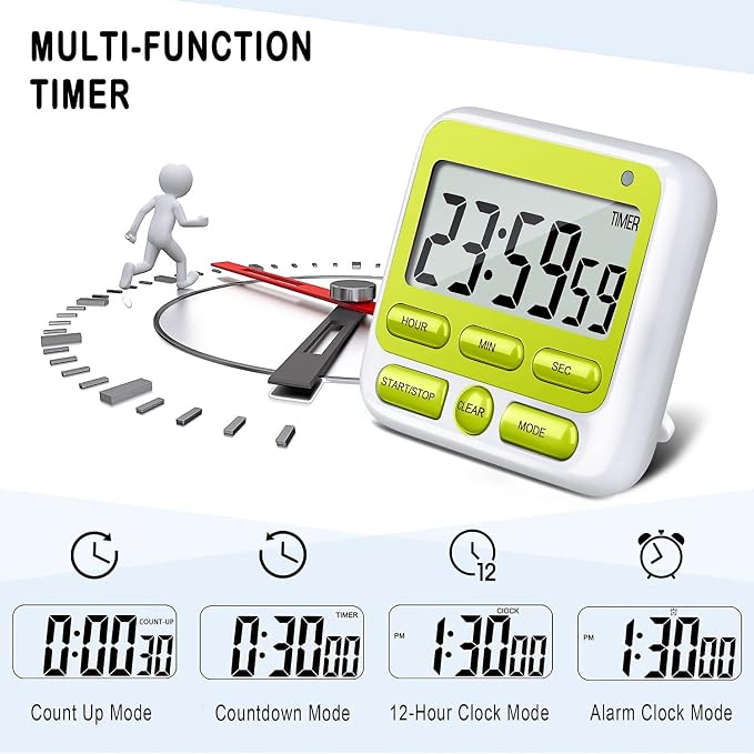 KTKUDY Digital Kitchen Timer - Image 4