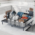 Large Dish Drying Rack, Expandable Dish Racks for Kitchen Counter