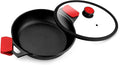 BRA COOKWARE Infinity Dual-Handled Sauté Pan w/Glass Lid | 11-Inch 2.95-Quart by BRACookware