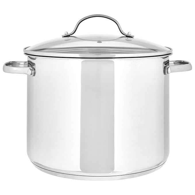 Amazon Basics Stainless Steel Induction Compatible Stock Pot - Image 2