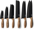 CAROTE 12PCS Knife Set, Stainless Steel Kitchen Knife Set by CAROTE