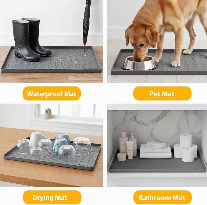 TigeJoy 28" x 22" Under Sink Mats - Image 7