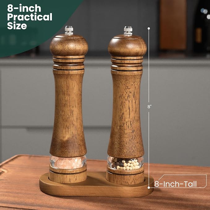 2-Piece Salt and Pepper Grinder Set - Image 5