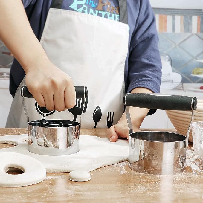 HULISEN Donut Cutter & 3.5 inch Biscuit Cutter, - Image 7