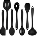 P&P CHEF Silicone Cooking Utensils Set of 7, Heat-proof Kitchen Utensils Set by PPCHEF