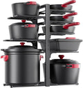 MUDEELA Pots and Pans Organizer under Cabinet 20.8" Height, Heavy Duty by MUDEELA