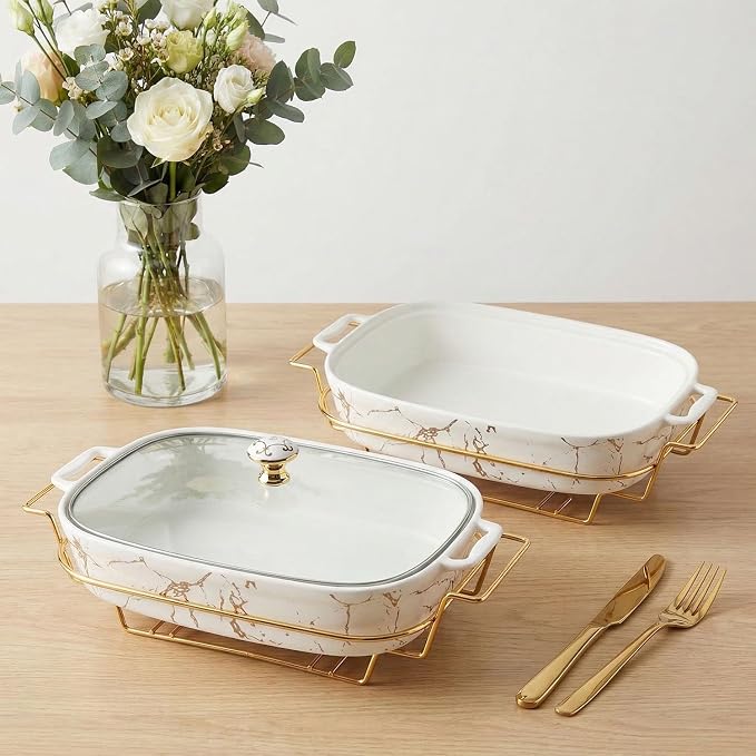 13" x 9" Ceramic Casserole Dish - Image 4
