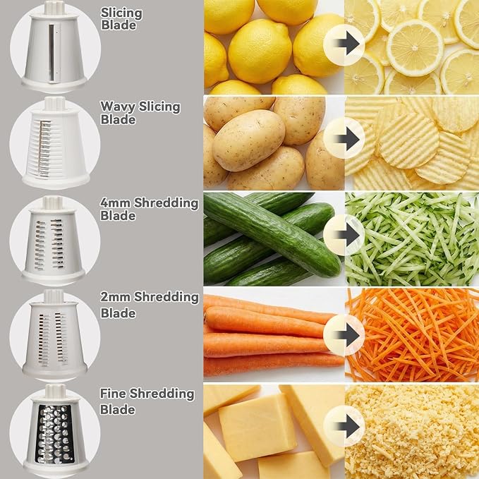 Upgrade Rotary Cheese Grater Shredder - Image 3
