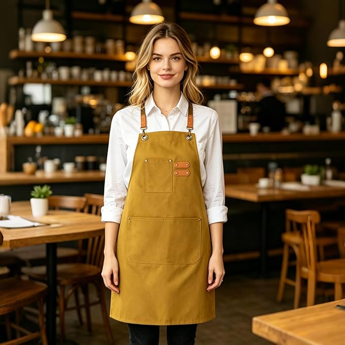 AFUN Chef Aprons for Women Men - Image 2