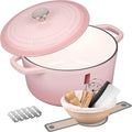VORRINGARD Enameled Cast Iron Dutch Oven Pot by Unknown