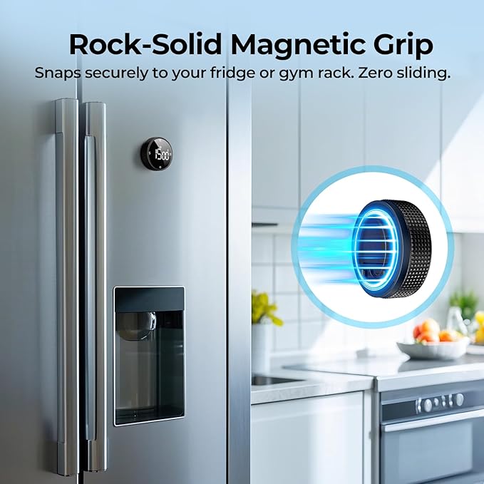 Magnetic Kitchen Timer for Cooking - Image 2