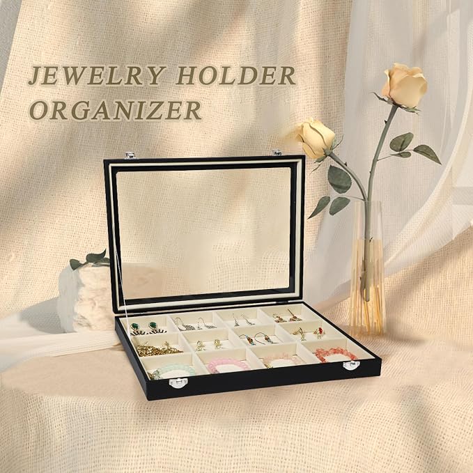 Stratalife Jewelry Organizer Bracelet Holder Organizer Box Earring Storage - Image 2