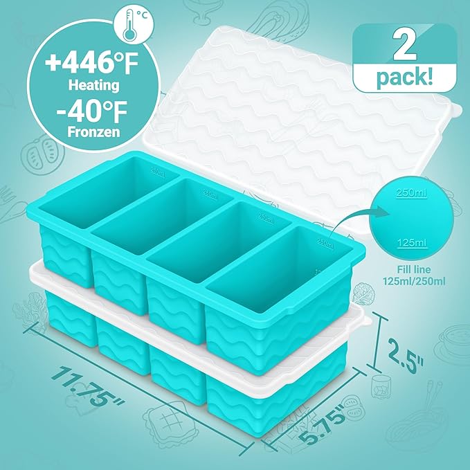 Doasuwish Silicone Freezer Molds - Image 2